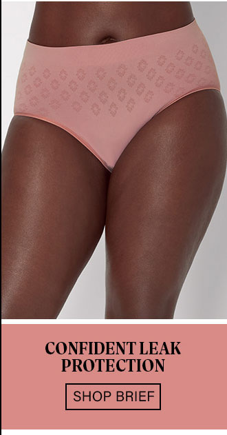 Beautifully Confident Seamless Light Leak & Period Protection Brief