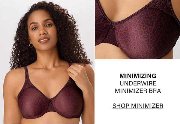 Bali Passion for Comfort Underwire Minimizer Bra